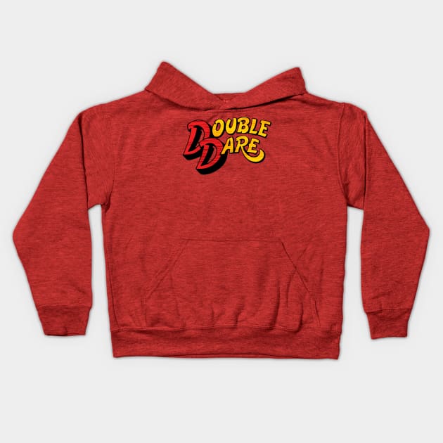 Double Dare 80s Kids Hoodie by mech4zone